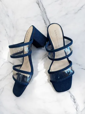 Ghost Heel in Denim