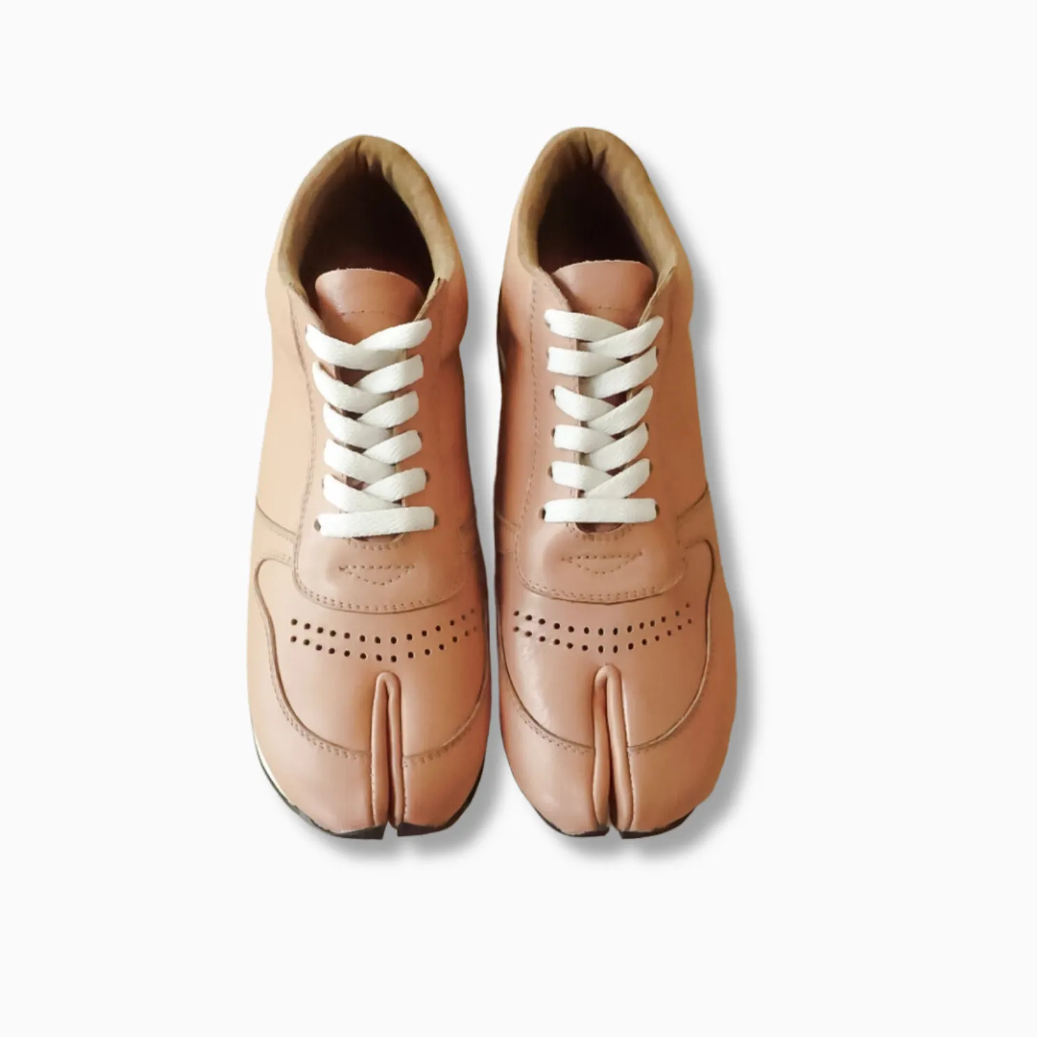 Gin Leather Tabi Sneakers