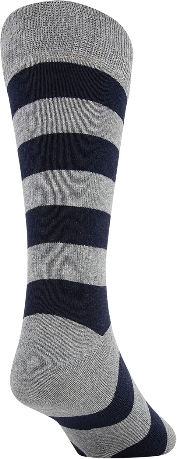 GOLDTOE mens Timeless Classics Crew Socks, 3-pairs