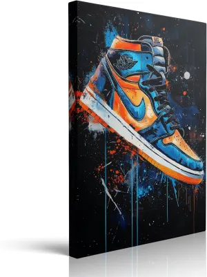 Graffiti Shoes Canvas Wall Series222