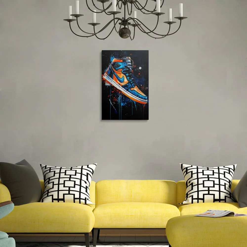 Graffiti Shoes Canvas Wall Series222