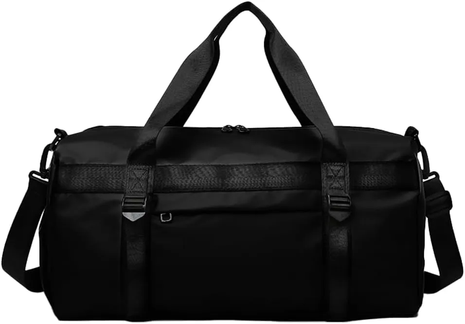 Gym Bag for Women Men with Shoe Compartment Waterproof Travel Duffel Weekender Carry on Beach Yoga Overnight Luggage