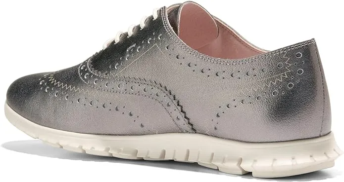 Haan Sneakers Cole Closed Hole Best-selling deal Lace Zerogrand Best-price offer Up Silver/Ivory Ox Wing Dark II