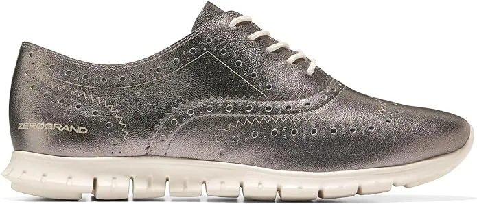 Haan Sneakers Cole Closed Hole Best-selling deal Lace Zerogrand Best-price offer Up Silver/Ivory Ox Wing Dark II