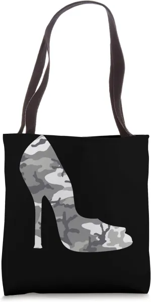 Heels Urban Camo Women's Camouflage High Heels Tote Bag