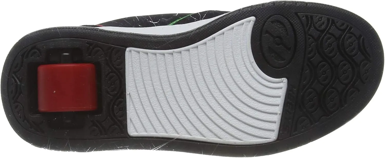 Heelys Boy's Propel 2.0 (Little Kid/Big Kid/Adult) Black/Reggae Sneaker