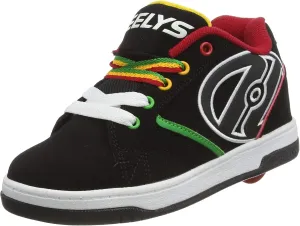 Heelys Boy's Propel 2.0 (Little Kid/Big Kid/Adult) Black/Reggae Sneaker