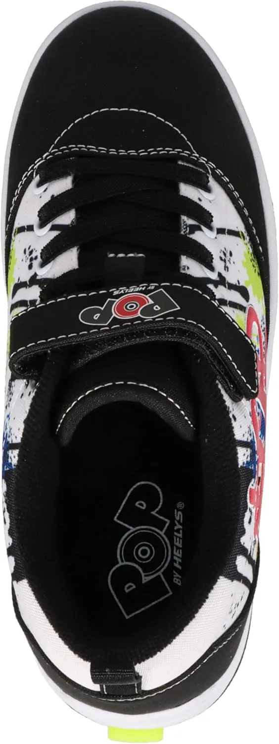 HEELYS Unisex-Child Pop Pro Prints Wheeled Heel Shoe