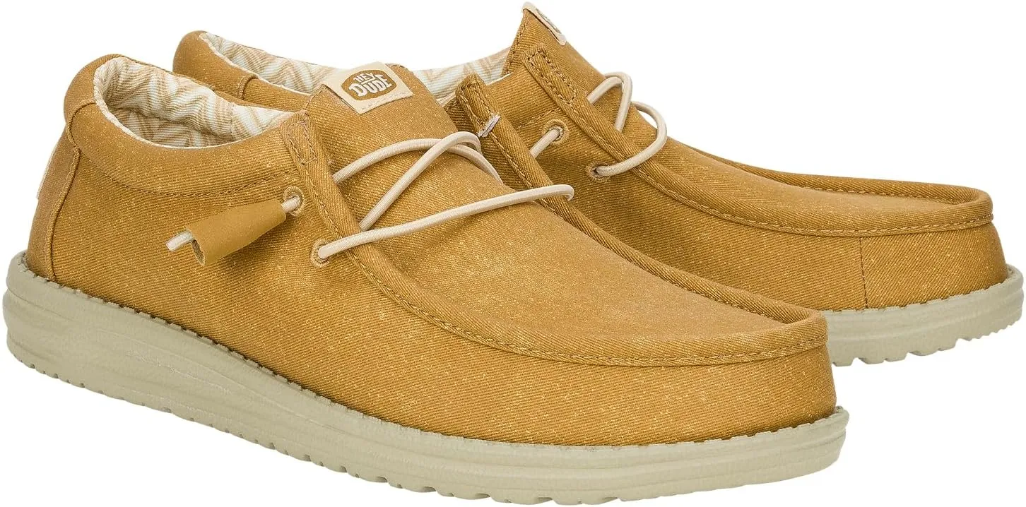 Hey Dude Men's Wally Stretch Canvas