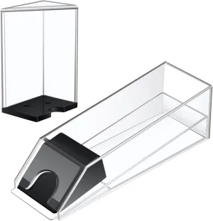 Honoson Blackjack Shoe and Discard Tray Clear Acrylic Blackjack Dealing Shoe Card Dispenser for Playing Cards Discard Holder Trays for Game Poker Accessories(8 Deck)