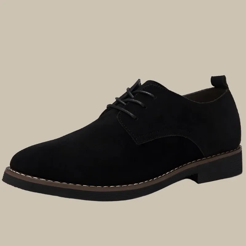 Ian - Klassische und Stilvolle Herbst Suede Formelle Oxford Schuhe für Herren