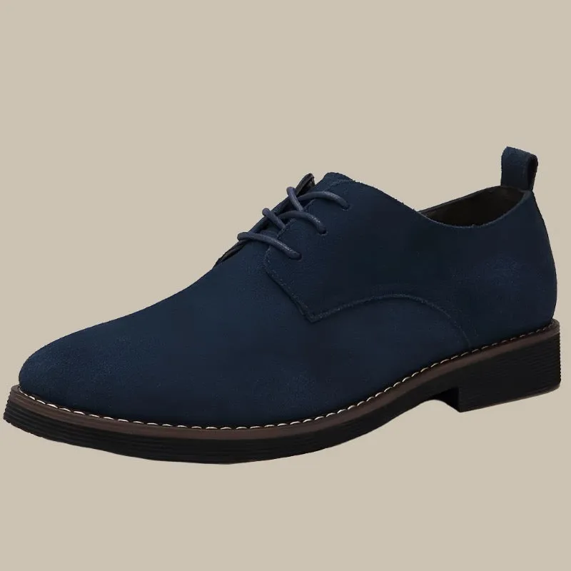 Ian - Klassische und Stilvolle Herbst Suede Formelle Oxford Schuhe für Herren