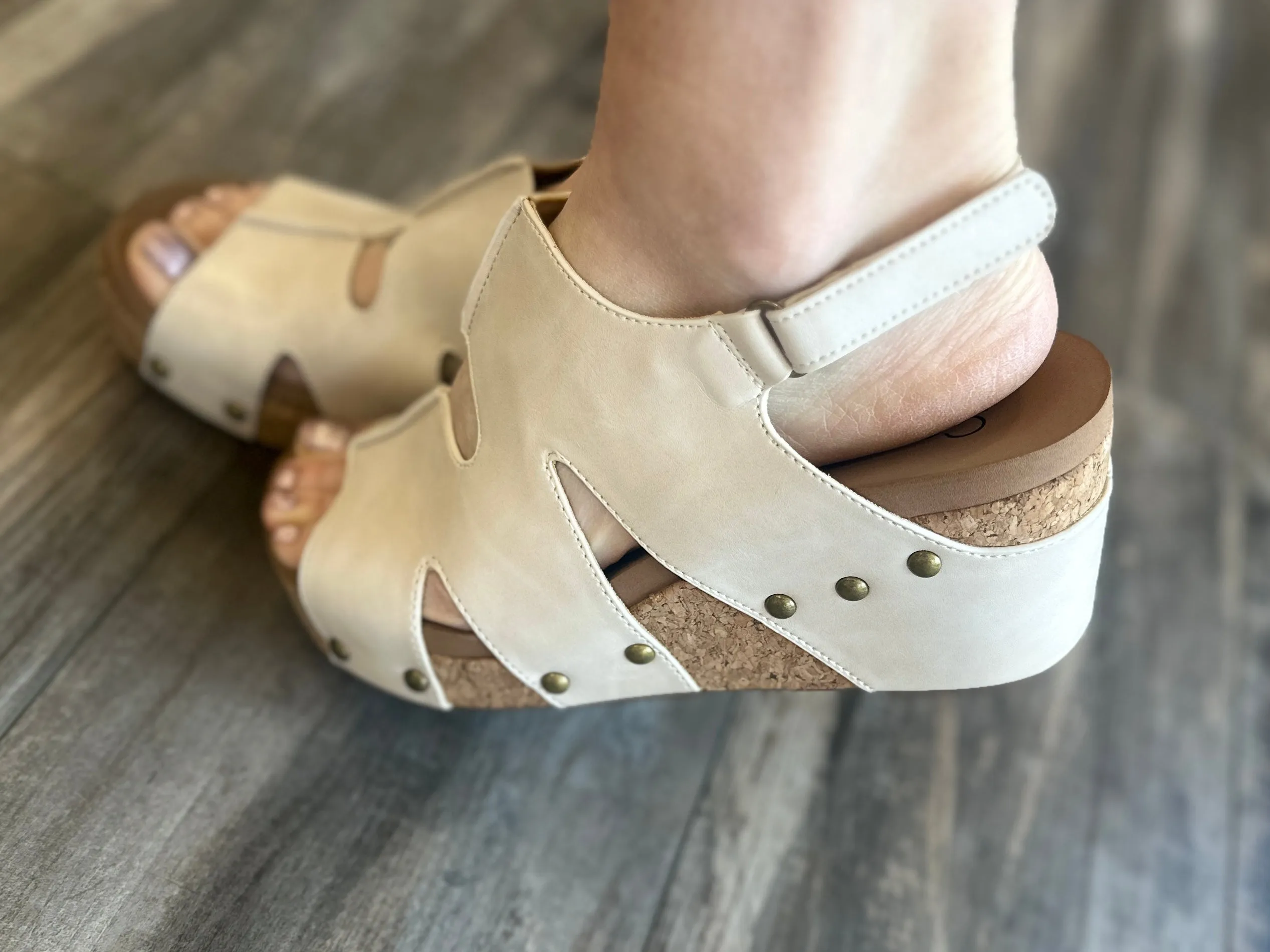 Ivory Cut It Out Wedge