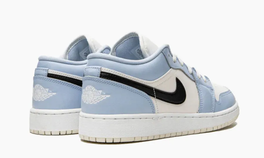 Jordan 1 Low Ice Blue Black