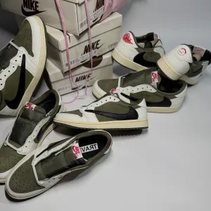 Jordan 1 Low Travis Scott Medium Olive