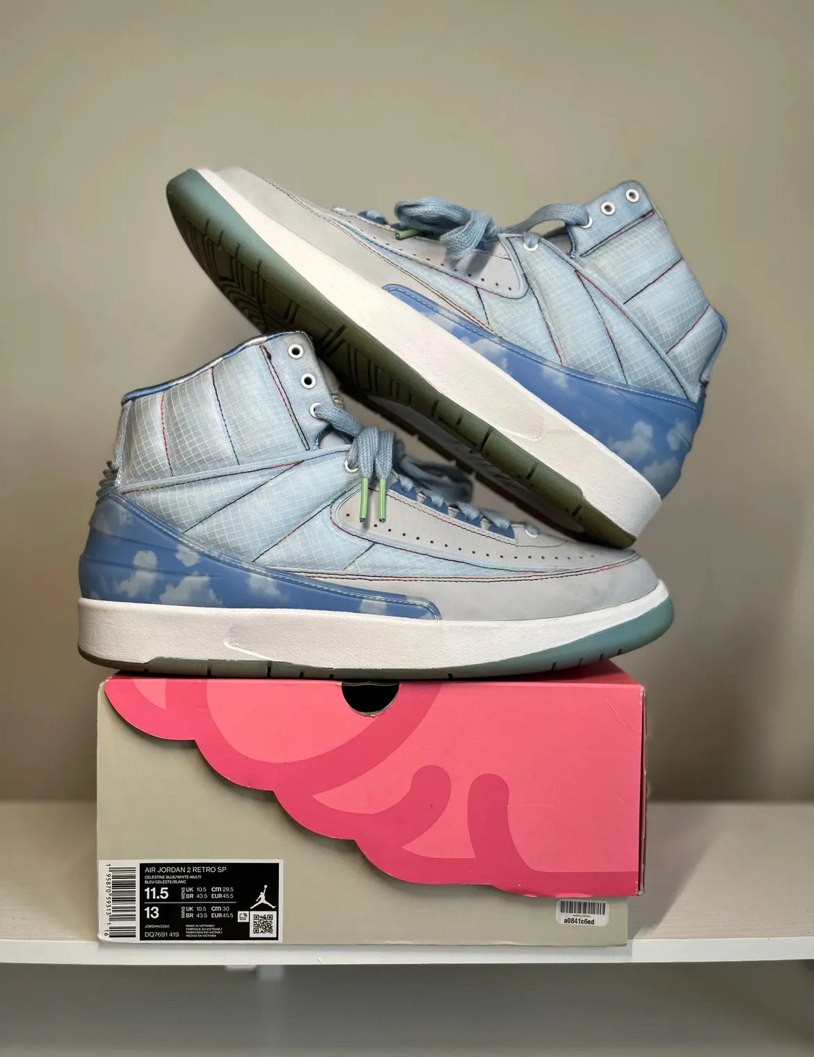 Jordan 2 Retro J Balvin *pre-owned* (SIZE 11.5)