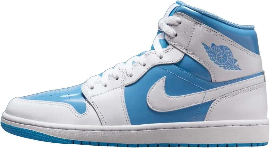 Jordan Men's 1 Mid SE White/Legend Blue (FZ2142 114)- Size 9