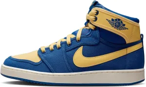 Jordan Men's 1 Retro AJKO Laney True Blue/Topaz Gold-Sail (DO5047 407) - 10