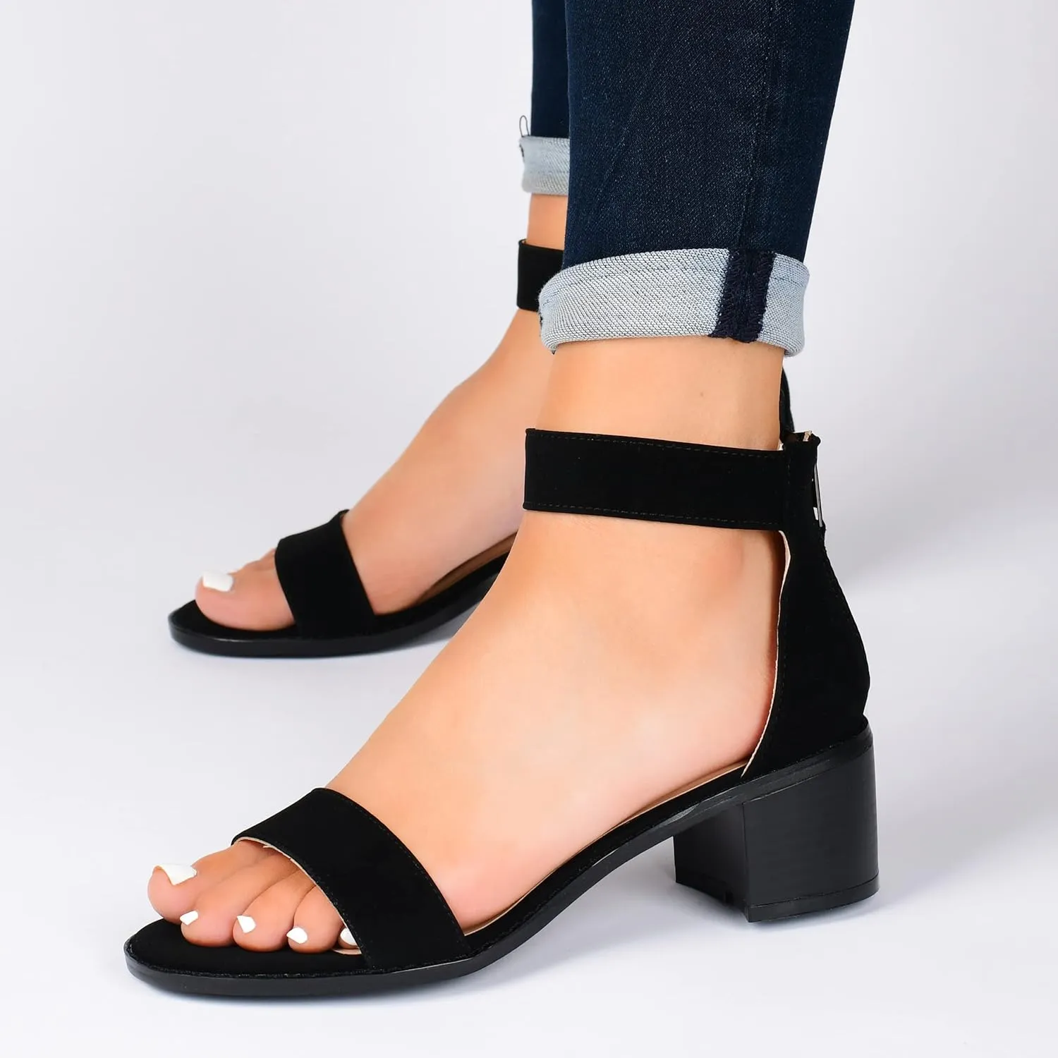 Journee Collection Women's Heeled Sandals