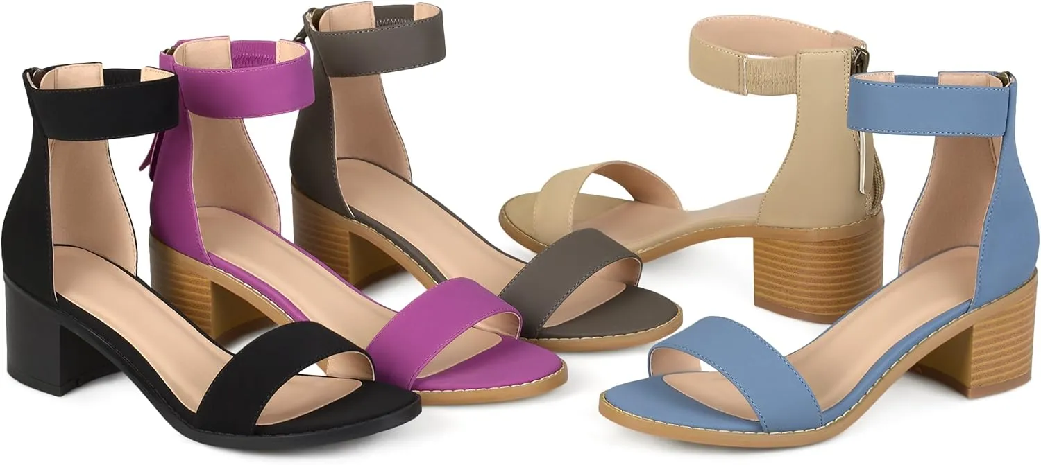 Journee Collection Women's Heeled Sandals
