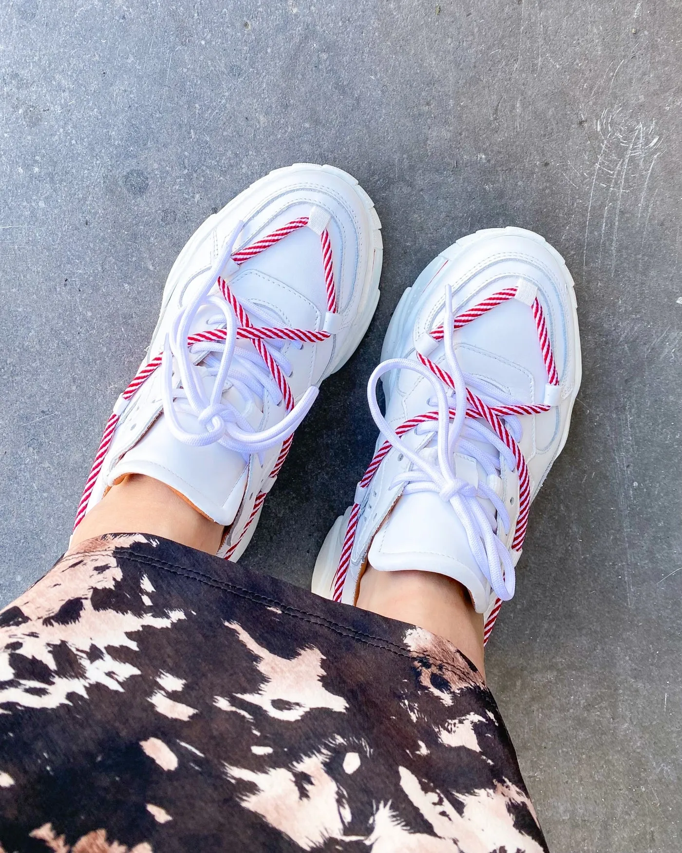 JUPITER heart - Sneakers | White / Red