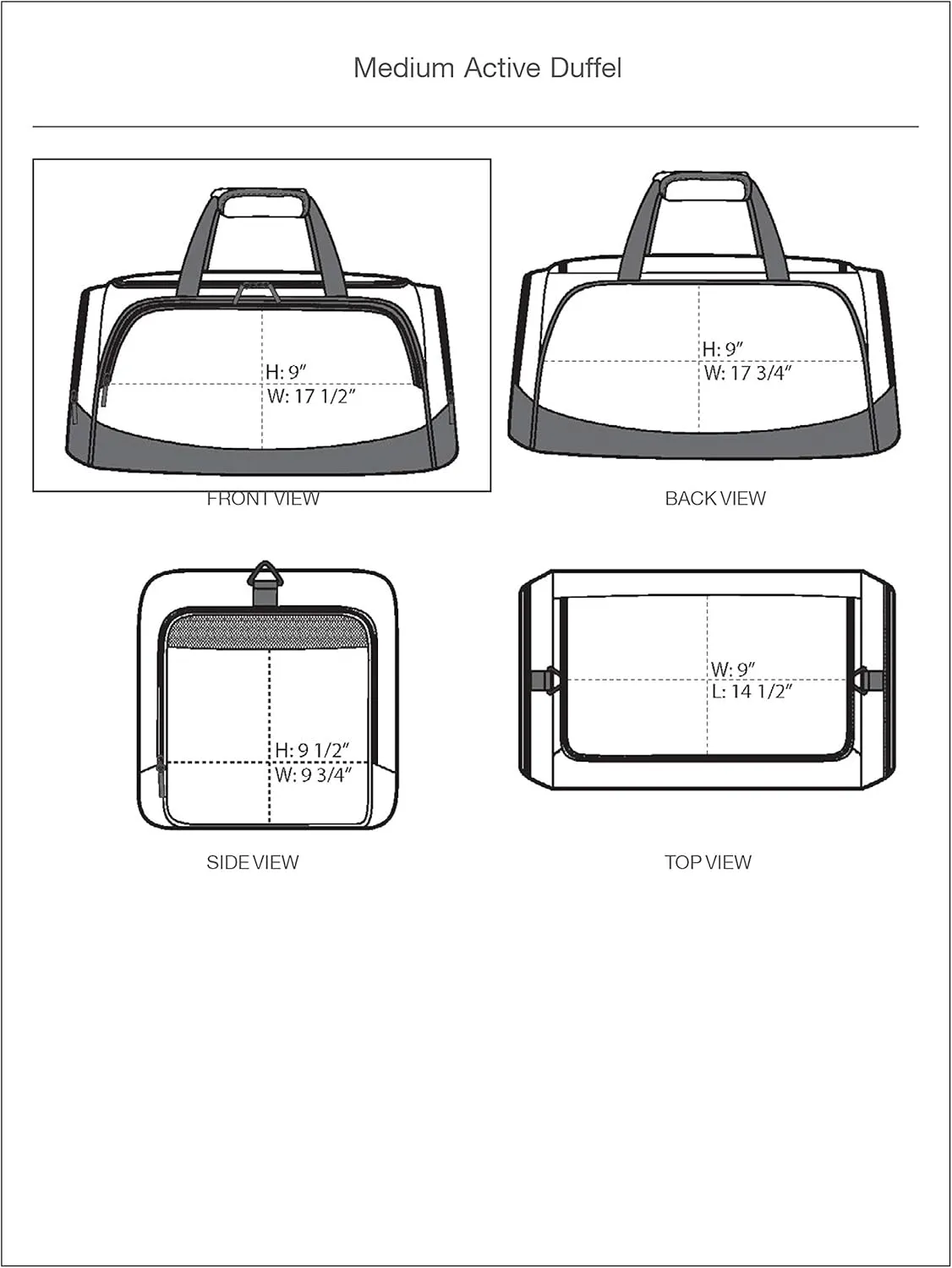 Kappa Kappa Psi Active Duffel - KKPsi Travel Bag