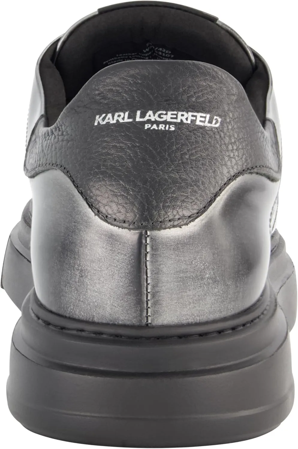 Karl Lagerfeld Paris Men's Embroidered Karl Head Profile Sneaker