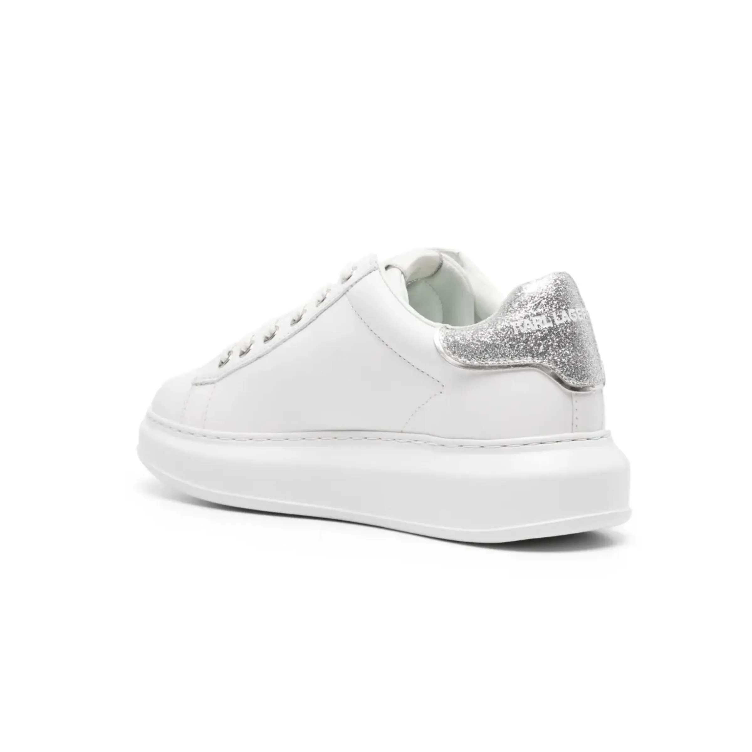 Karl Sneaker Ladies Sneaker Kapri Karl White-Silver