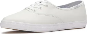 Keds Camuto Group Women's Champion Point Low Sneaker, White Leather, 5.5