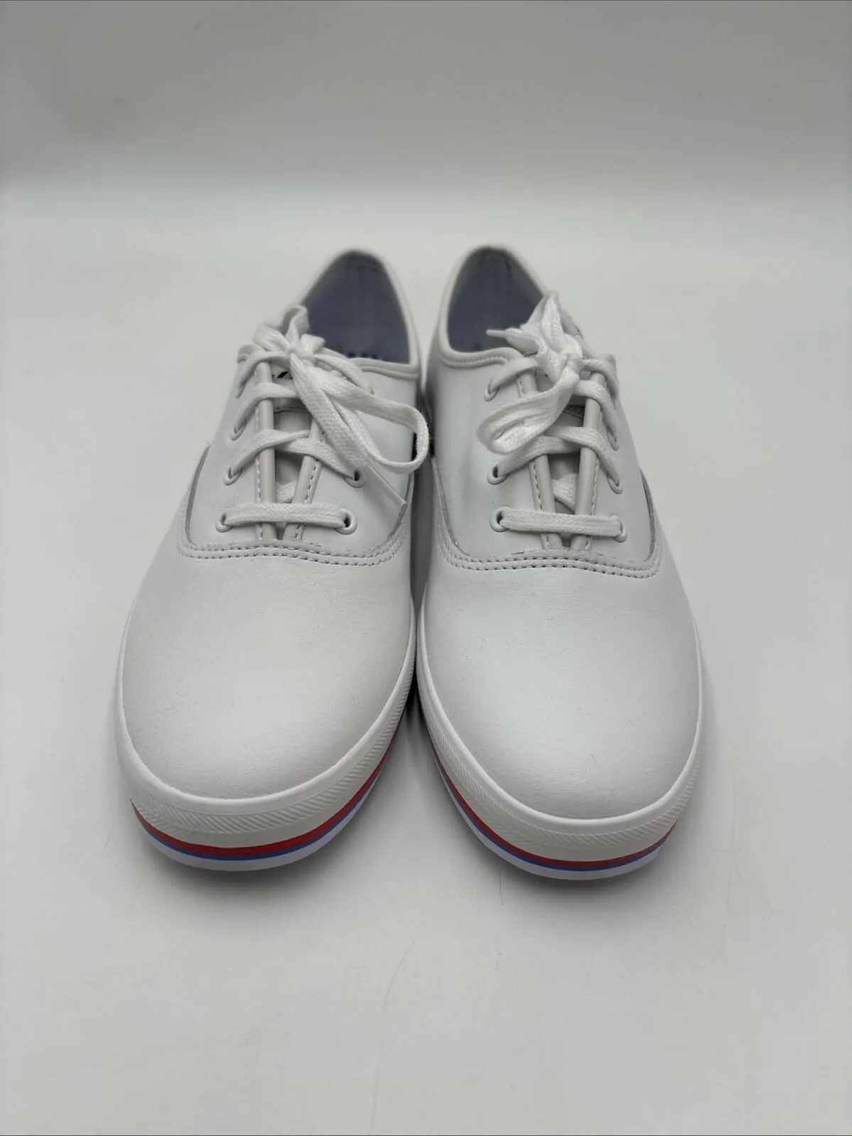 Keds Women's Champion Leather Oxford Shoes White Size 8 - Very Good