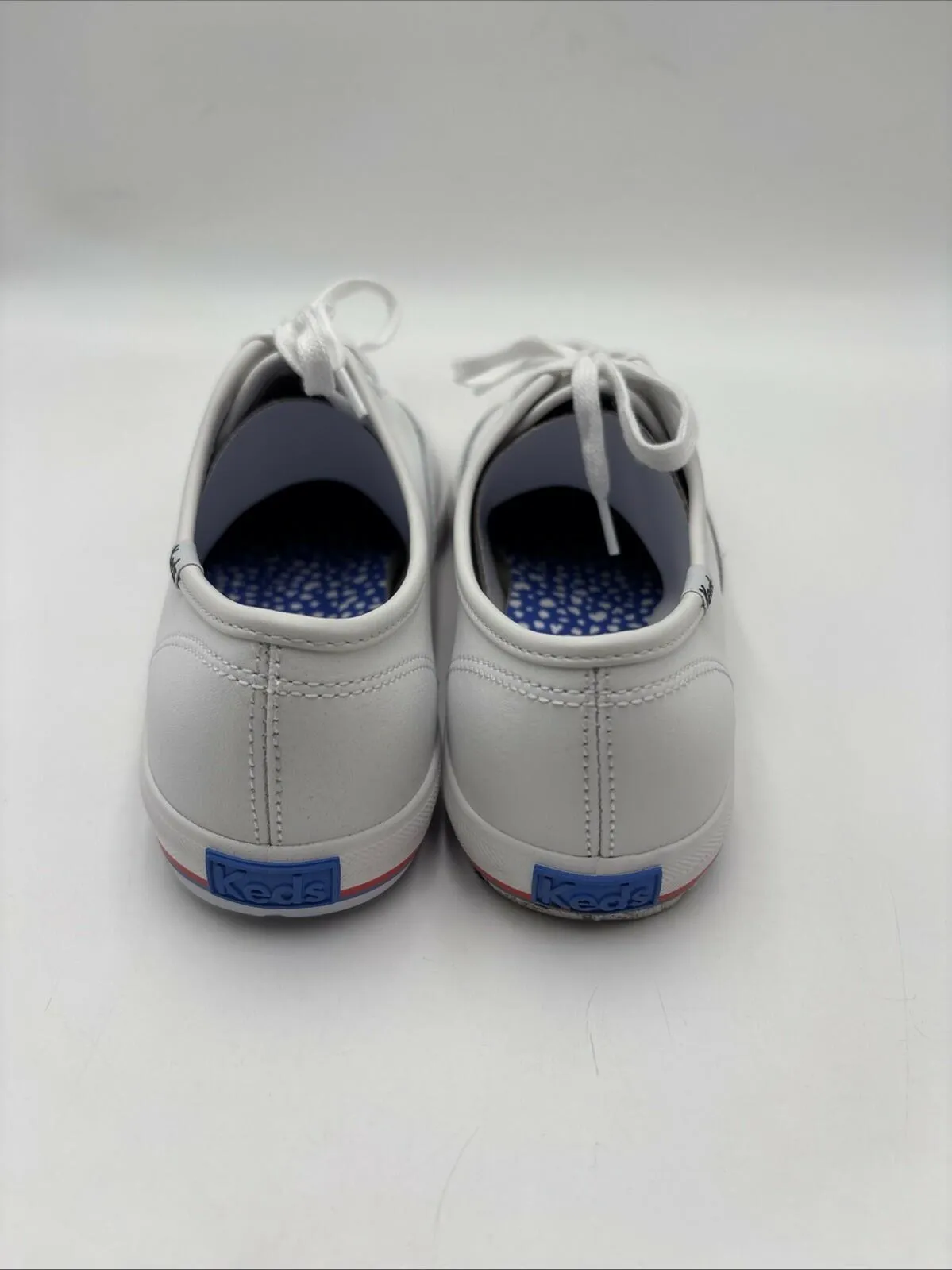 Keds Women's Champion Leather Oxford Shoes White Size 8 - Very Good