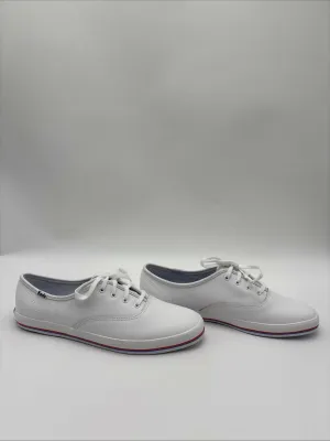 Keds Women's Champion Leather Oxford Shoes White Size 8 - Very Good