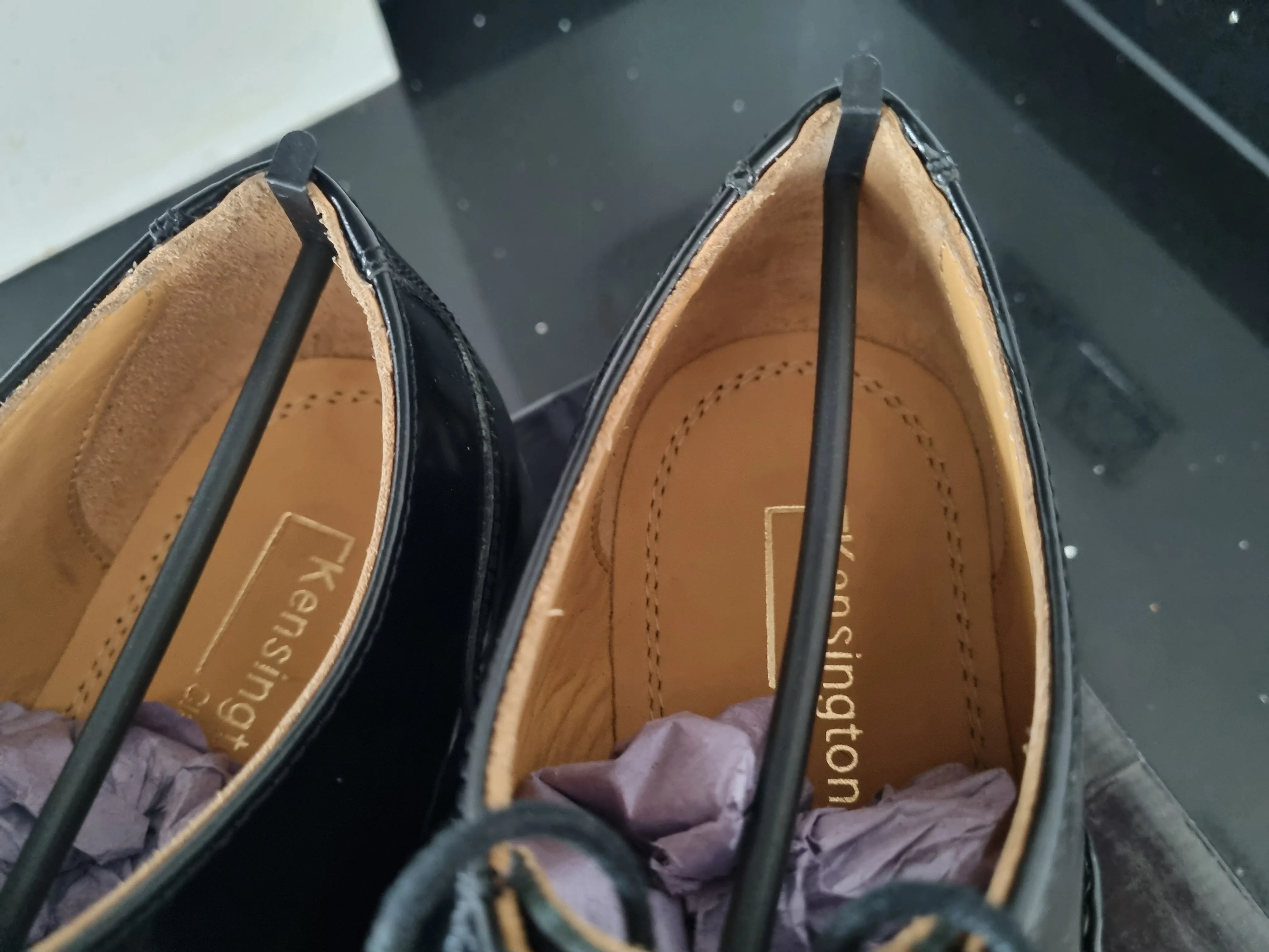Kensington Black Oxford Shoe (M802A)