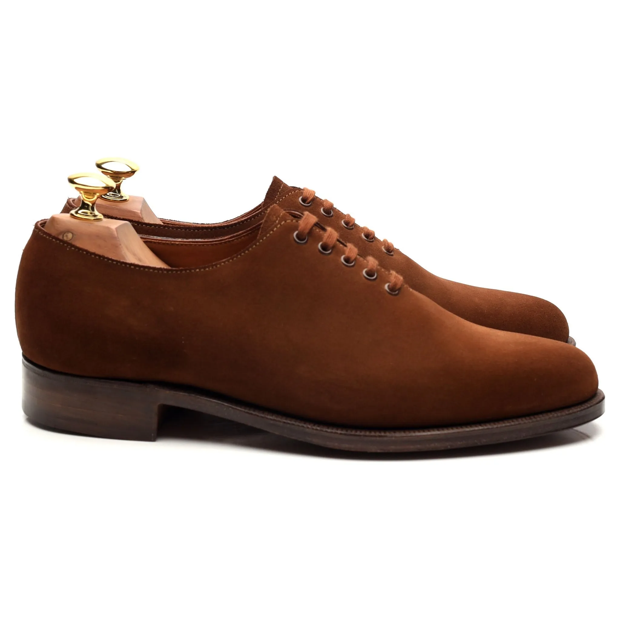 'Kent' Brown Suede Wholecut Oxford UK 7 E