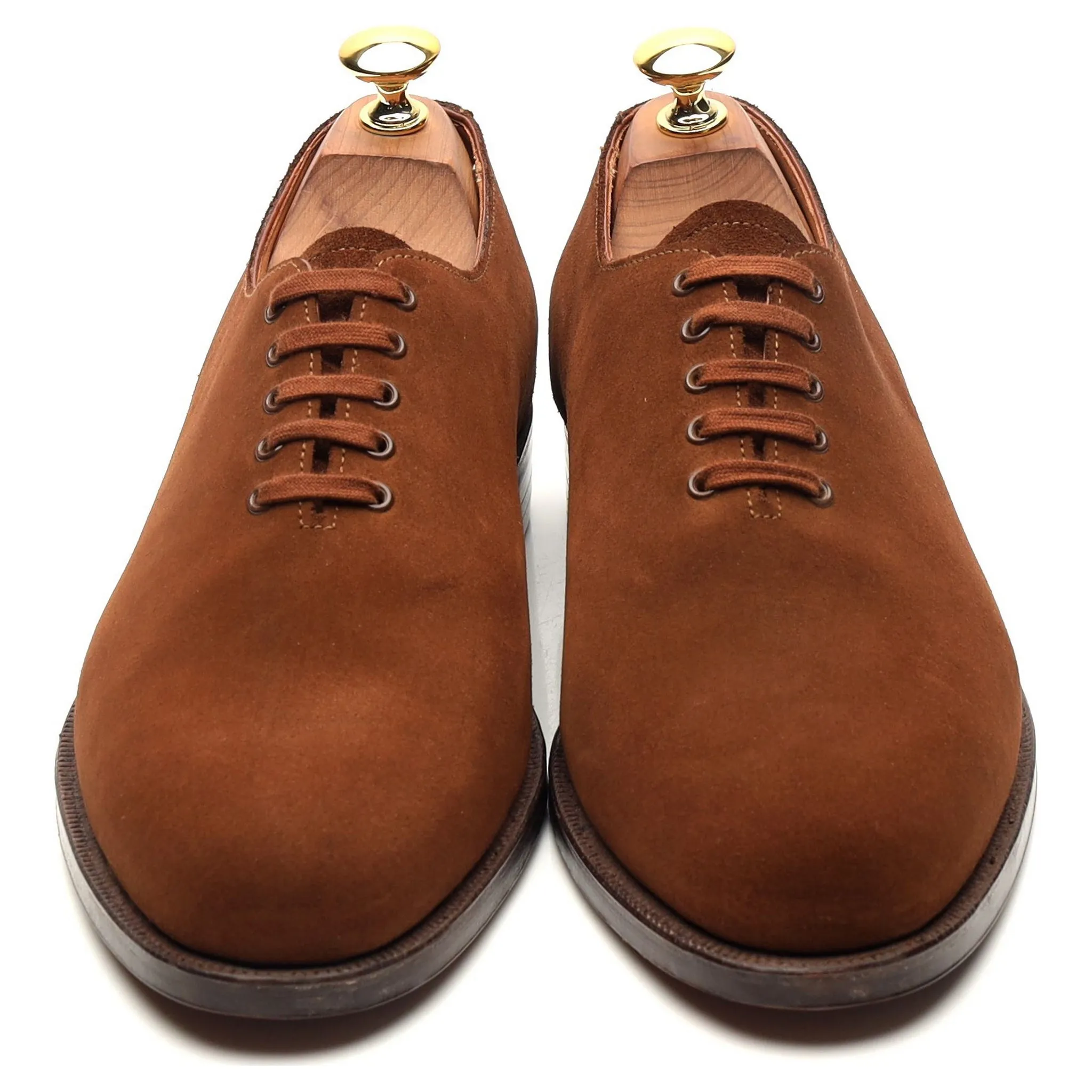 'Kent' Brown Suede Wholecut Oxford UK 7 E
