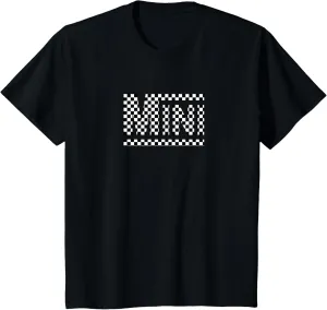 Kids Checkers Mini Child Skate Shoe Van Life Matching Mama Mom T-Shirt
