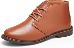 Kids Oxfords Shoes Boys Comfortable Dress Shoes Classic Uniform School Booties (Toddlers/Little Kids/Big Kids)