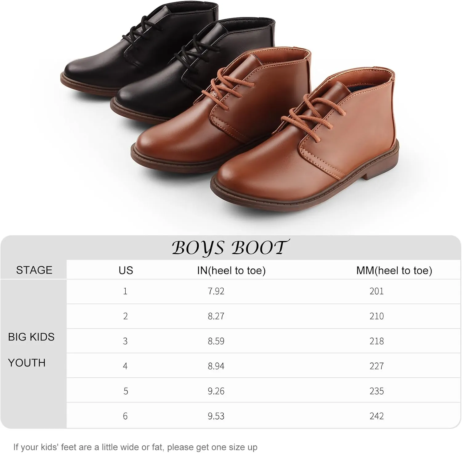 Kids Oxfords Shoes Boys Comfortable Dress Shoes Classic Uniform School Booties (Toddlers/Little Kids/Big Kids)