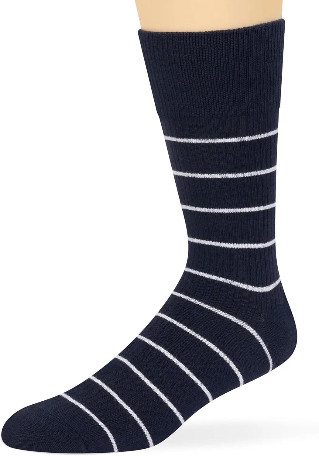 KM Legend Men's Dress Socks Classic Fine Lightweight for Formal and Casual Wear (5 Pair Pack)