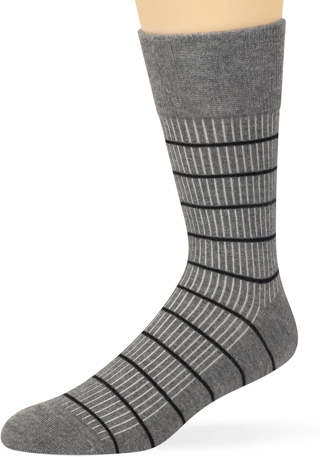 KM Legend Men's Dress Socks Classic Fine Lightweight for Formal and Casual Wear (5 Pair Pack)