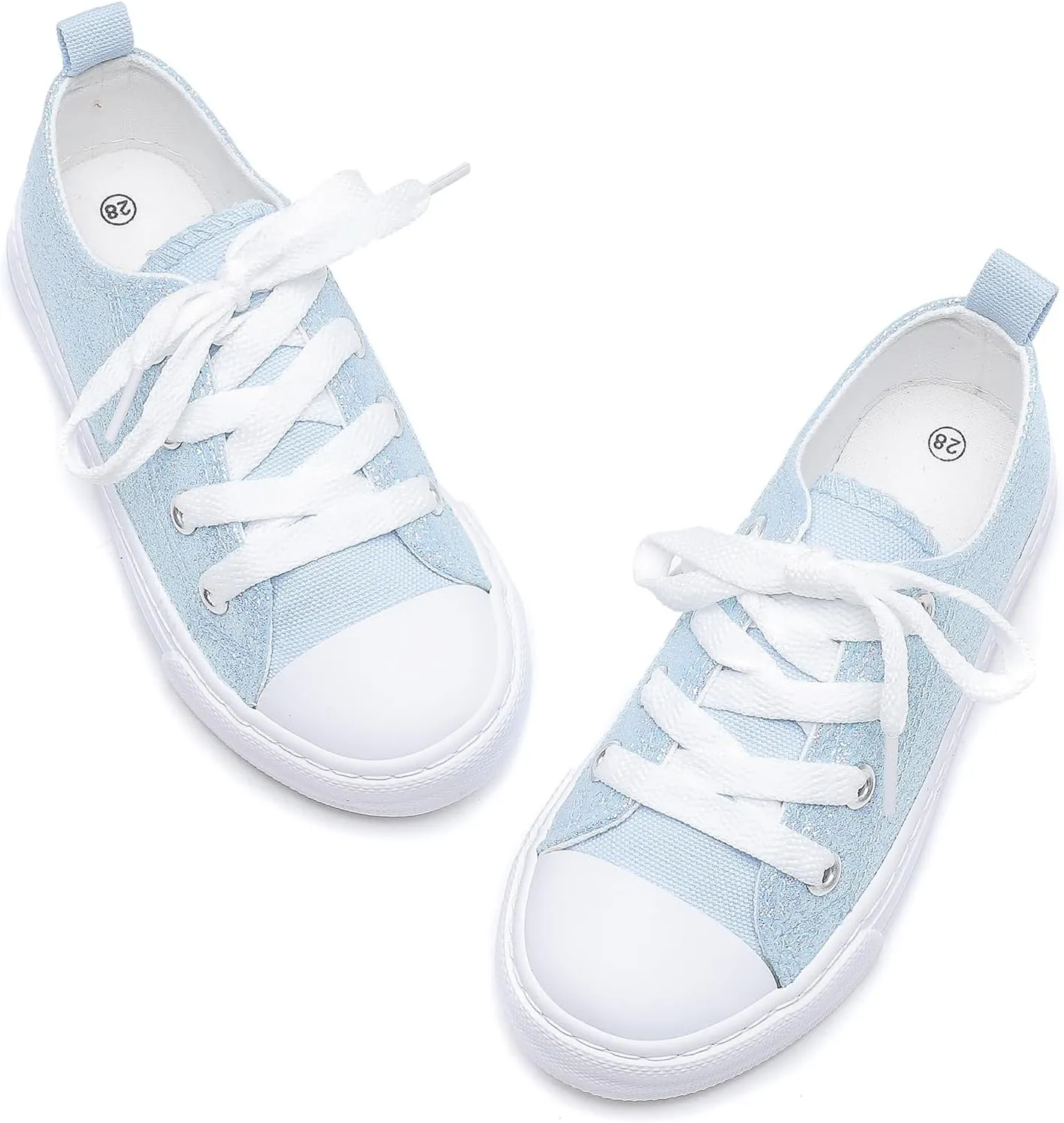Komfyea Boys and Girls Soft Sole Toddler Little Kids Sneaker Shoes