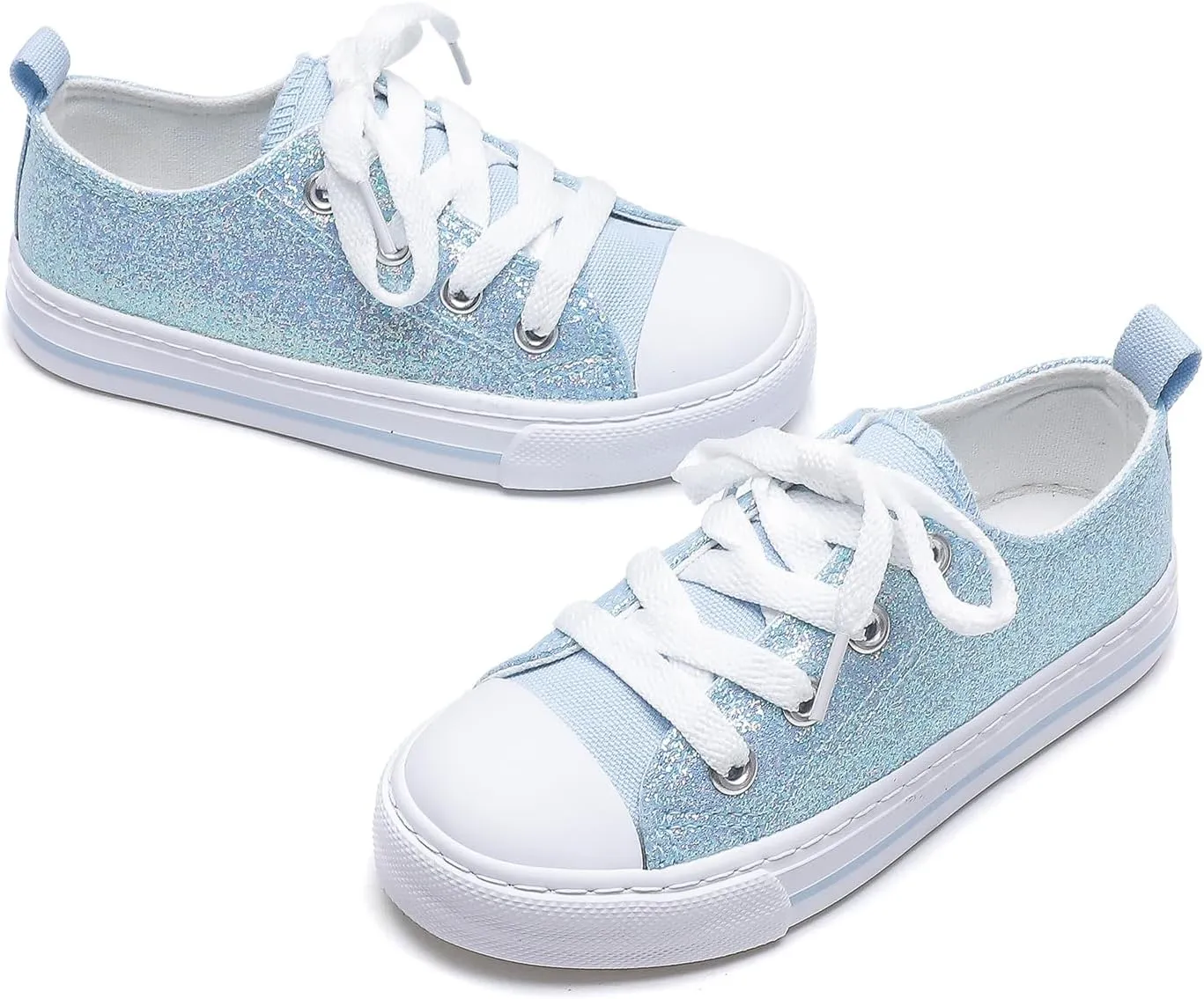 Komfyea Boys and Girls Soft Sole Toddler Little Kids Sneaker Shoes