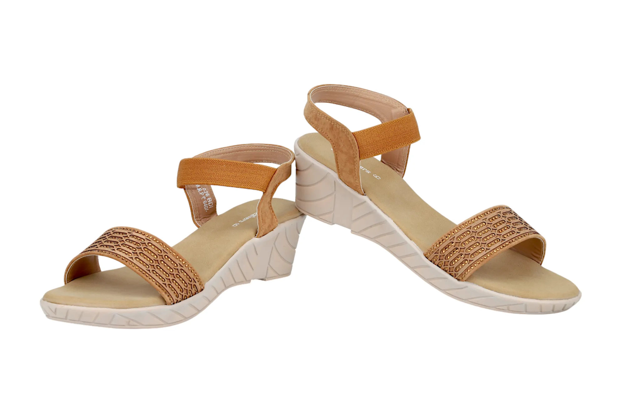 LADIES FANCY HEEL SANDAL 21026