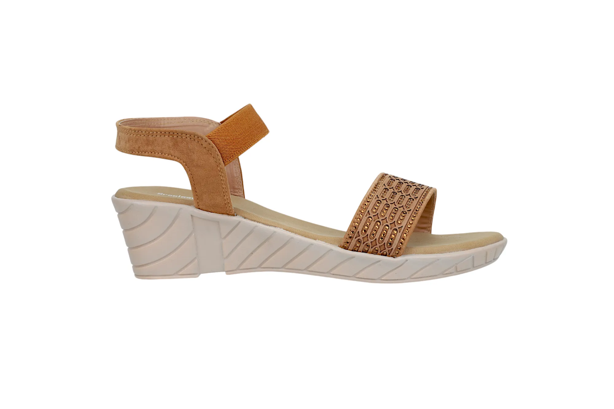 LADIES FANCY HEEL SANDAL 21026