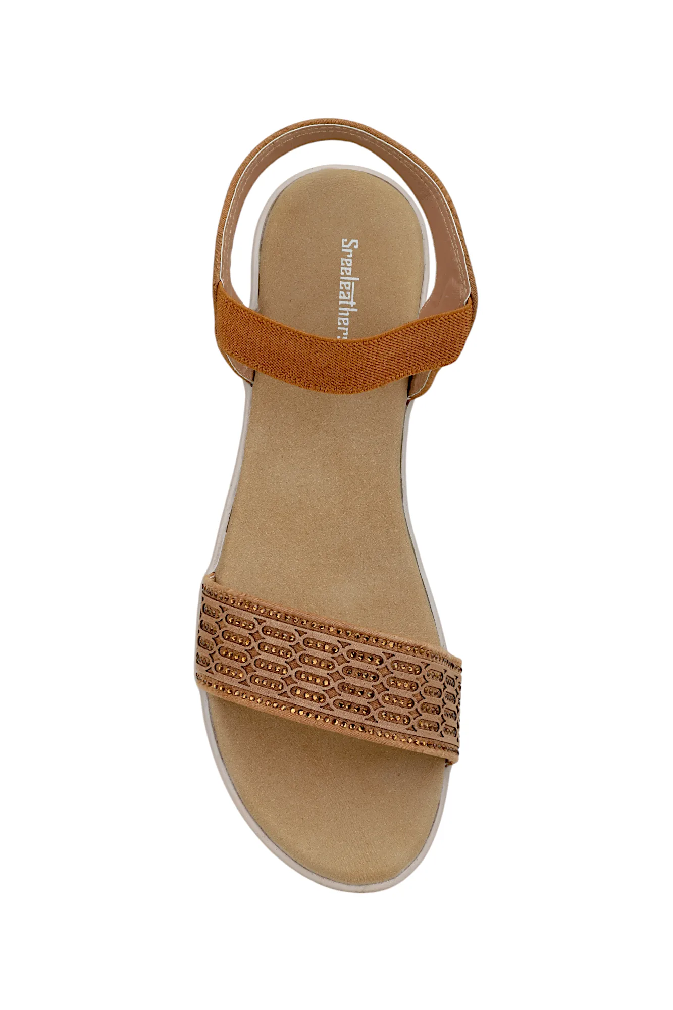 LADIES FANCY HEEL SANDAL 21026