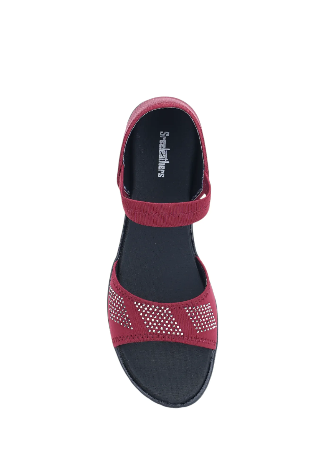 Ladies Fancy Heel Sandal 912603
