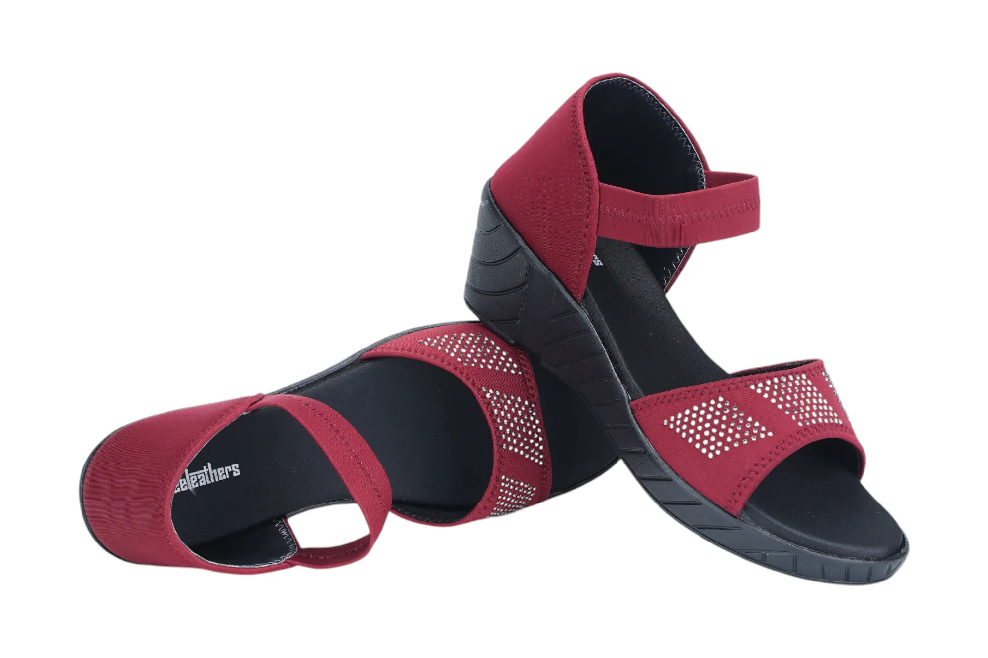Ladies Fancy Heel Sandal 912603