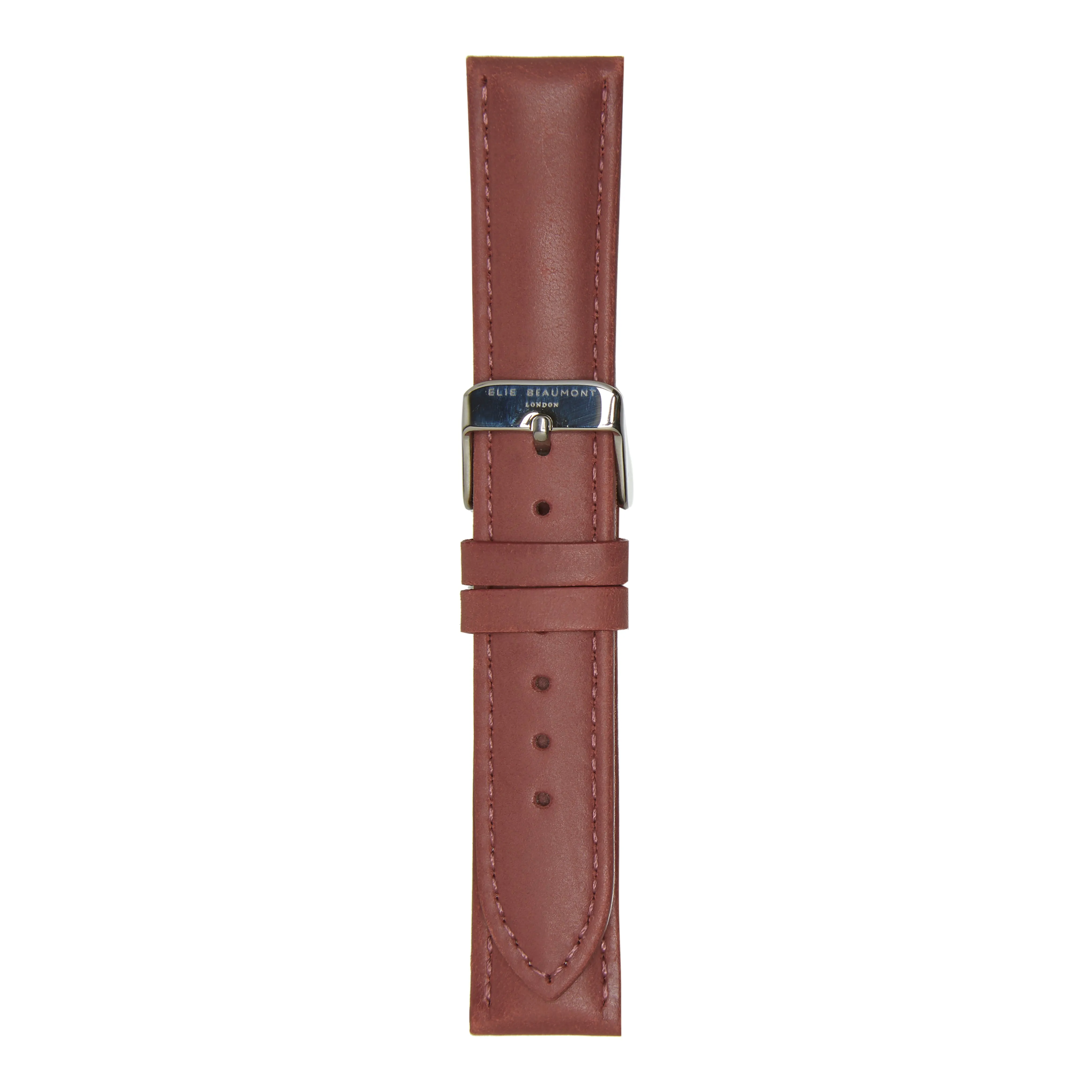 Large Dusty Rose/Silver Strap