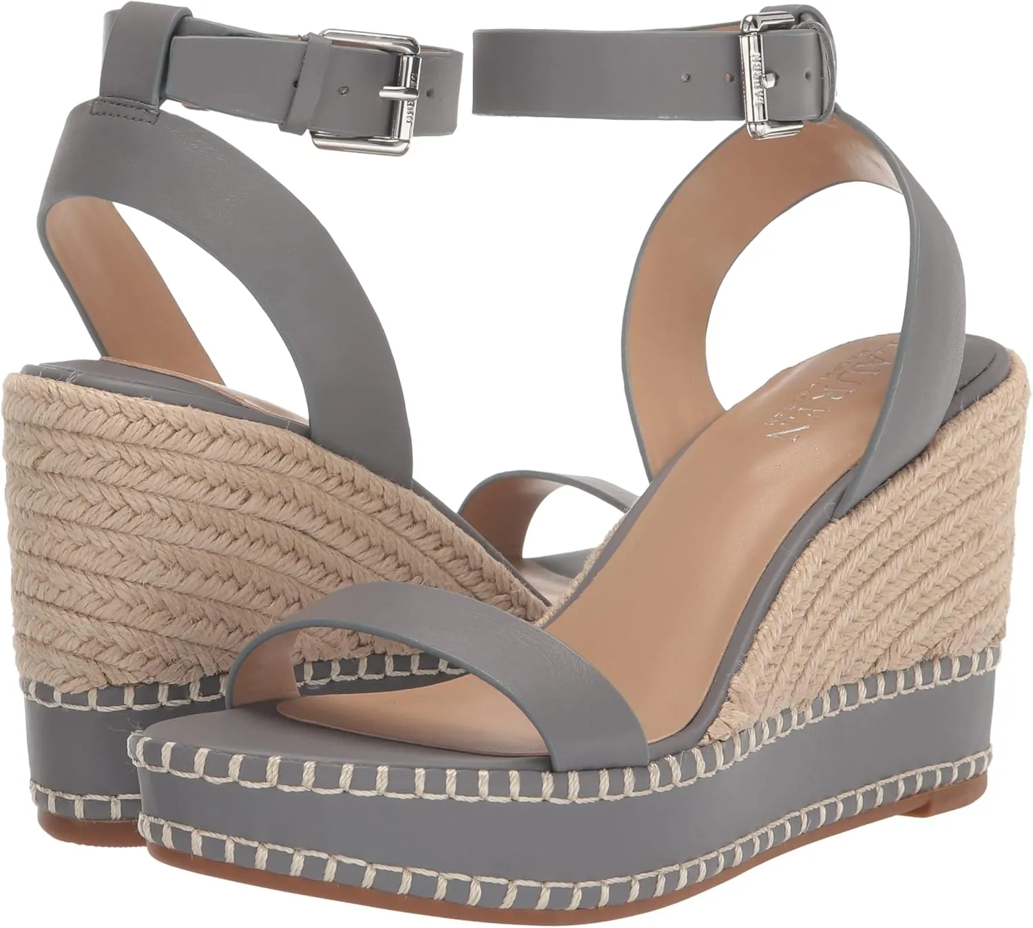 Lauren Ralph Lauren Women's Hilarie Leather Espadrille Platform
