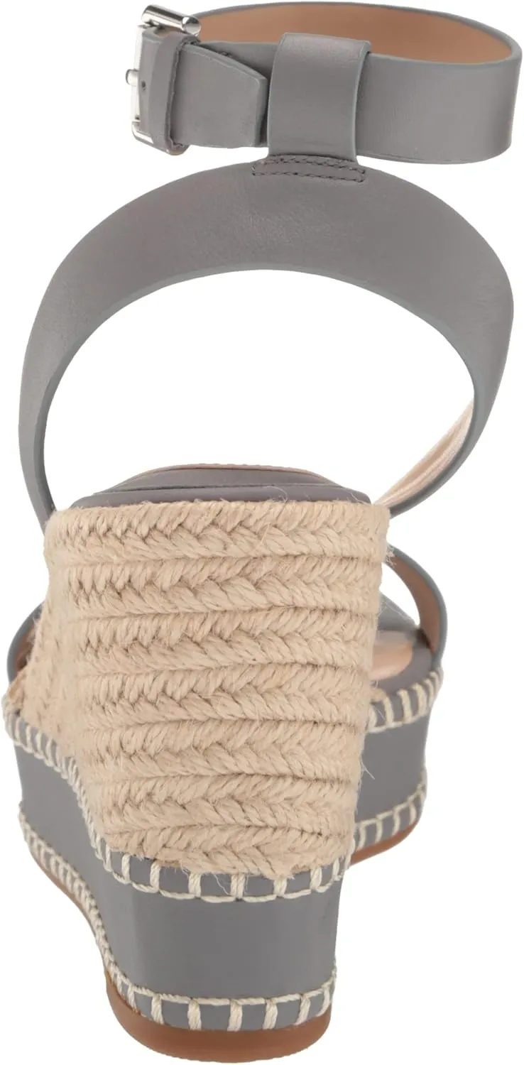 Lauren Ralph Lauren Women's Hilarie Leather Espadrille Platform